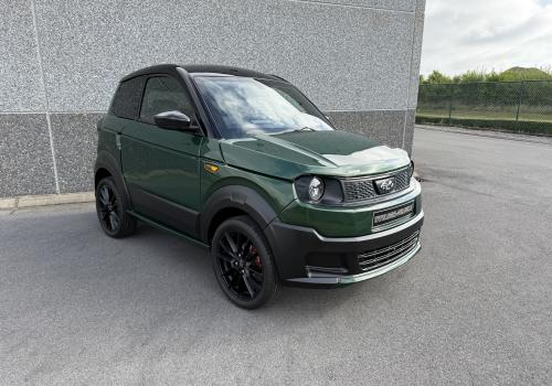 Ligier myli rebel avec multimédia carplay, électrique avec autonomie 192 km