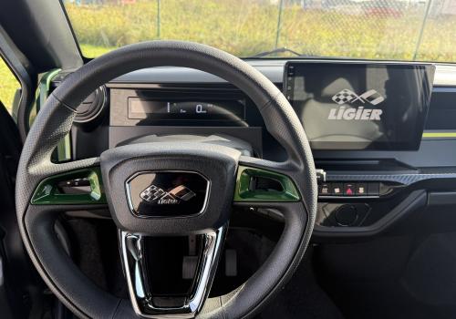 Ligier Myli rebel X avec multimédia carplay, électrique 12.42 kWh