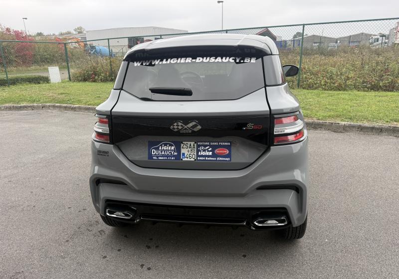 Ligier Js 50 C Ultimate electrique 192 km avec Clim, Direction Assistée et Carplay